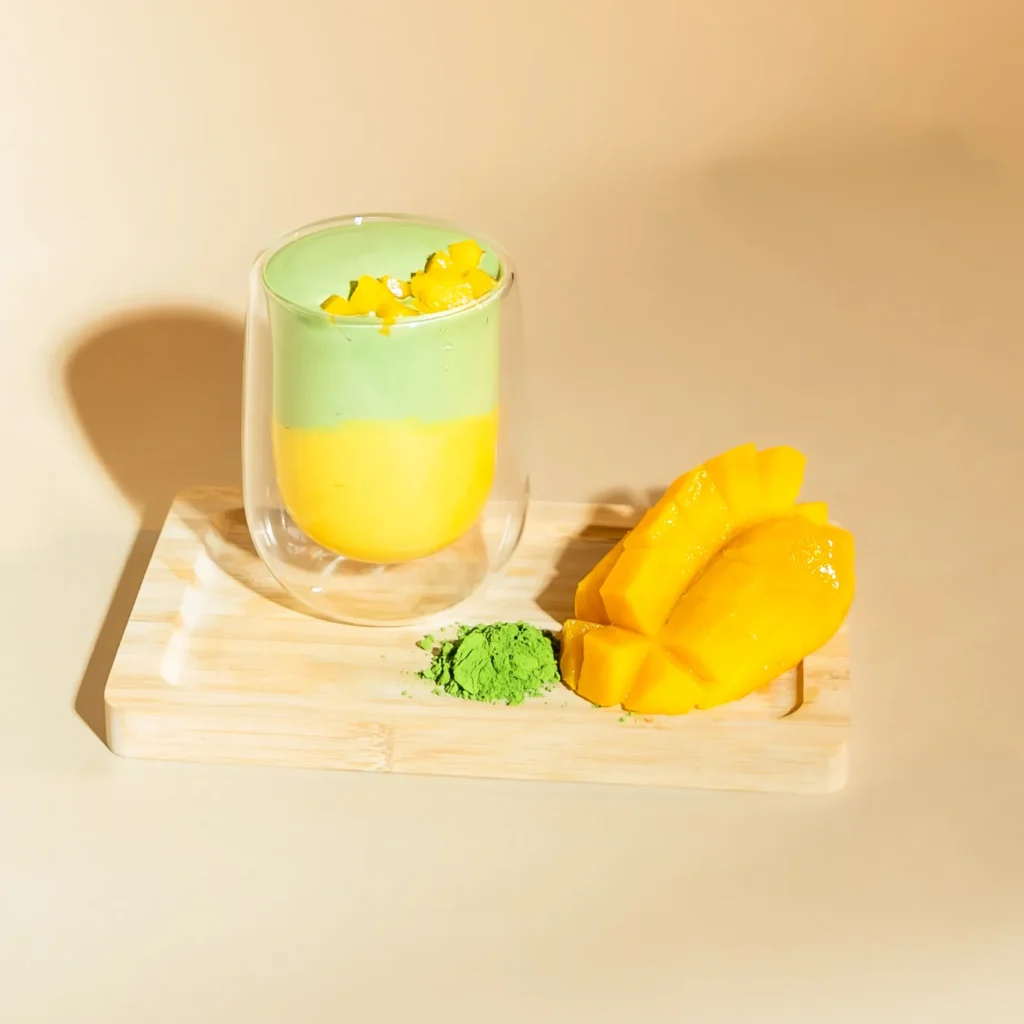 Summer Mango Matcha Refresher